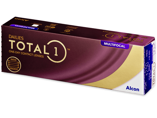 Контактные линзы Alcon Dailies Total 1 (1-day) 30 штук